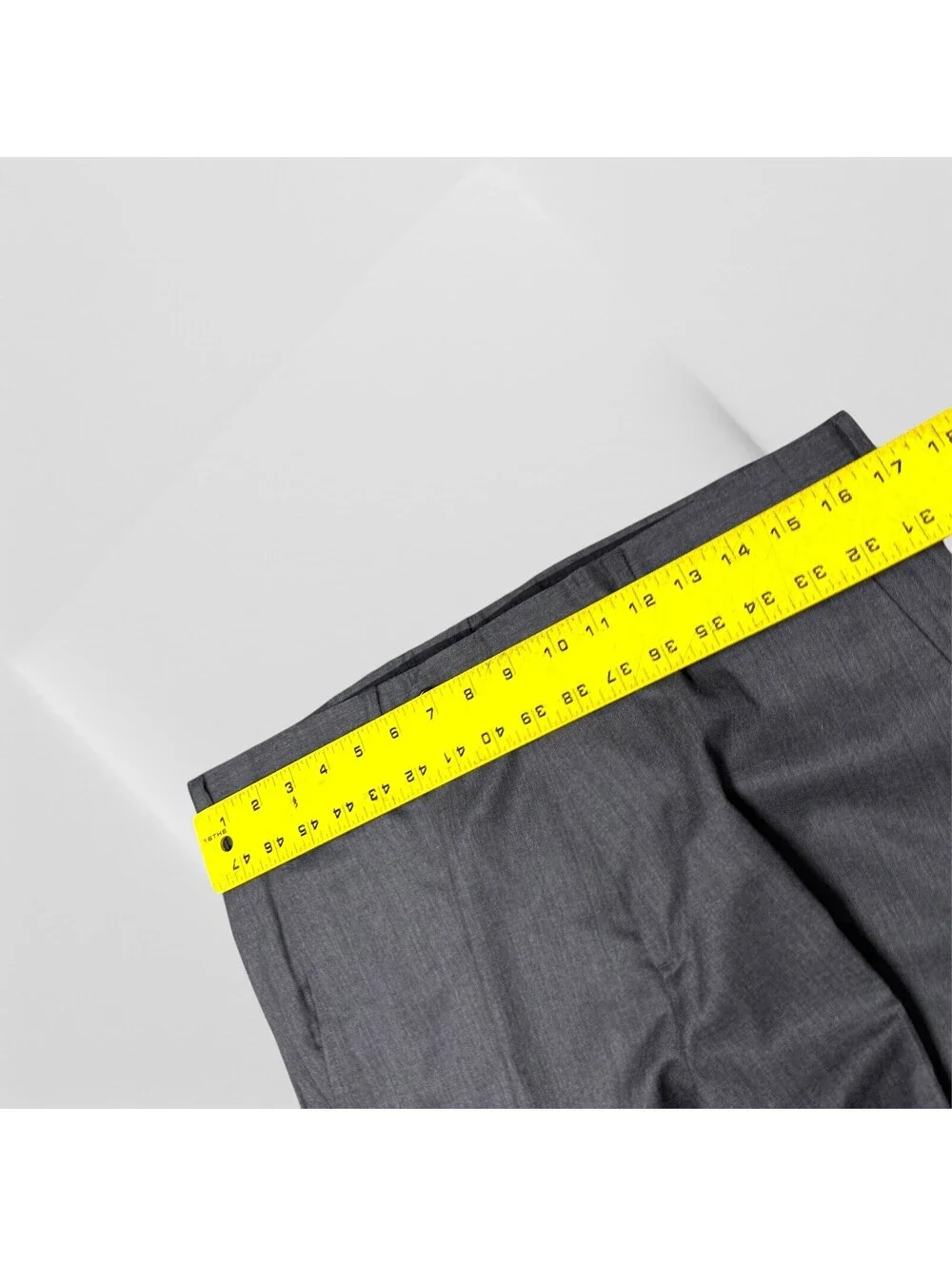 Southwick Clothes Dress Pants Men 32 32x29) 110s Wool Cuffed Charcoal Gray NWOT